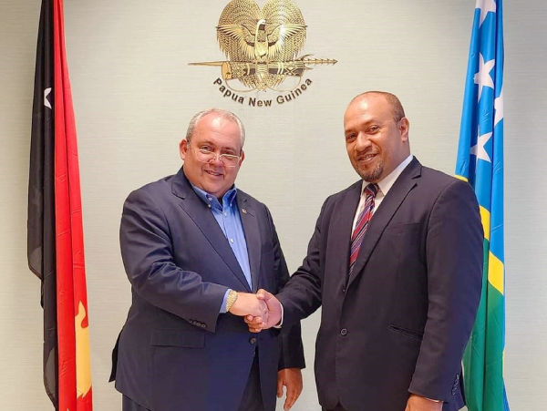 HIGH COMMISSIONER SOAKI MEETS PNG FOREIGN MINISTER – Solomon Star News