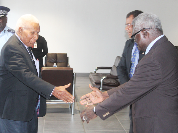 PM Sogavare farewells Governor General