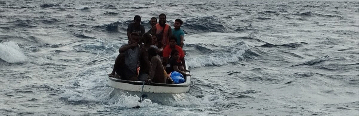 Gizo police rescues 3 adults at sea in West 