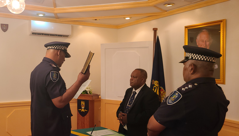 Mangau reappointed as police chief 