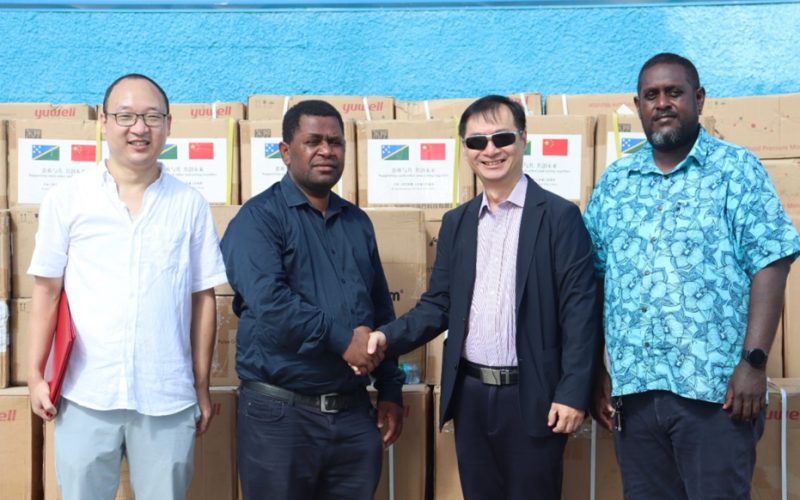 PRC supports MHMS with medical equipment 