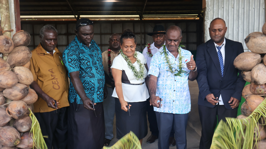 New buying centre in Choiseul commissioned