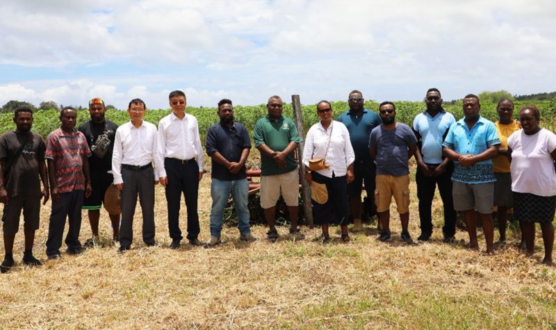 Chinese officials visit SAPE farm