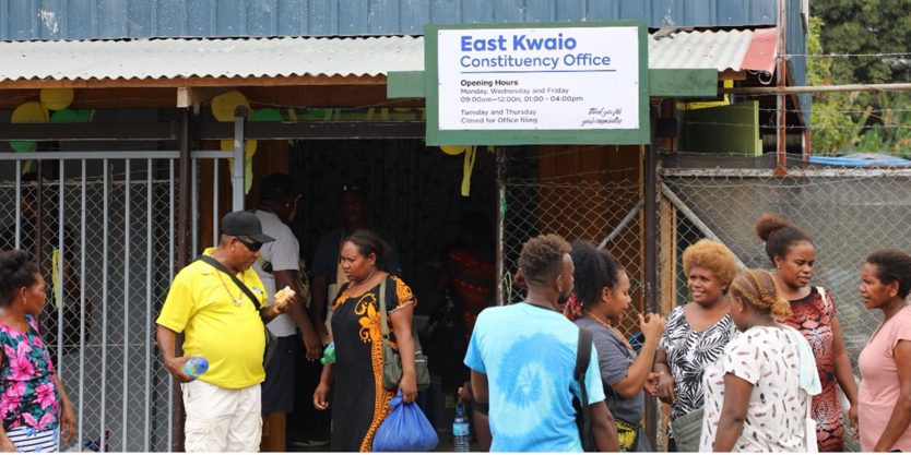 E/Kwaio constituency unveils new office – Solomon Star News