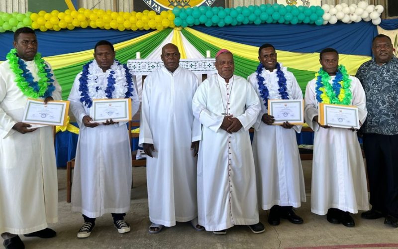 Four graduates from Holy Name of Mary Seminary