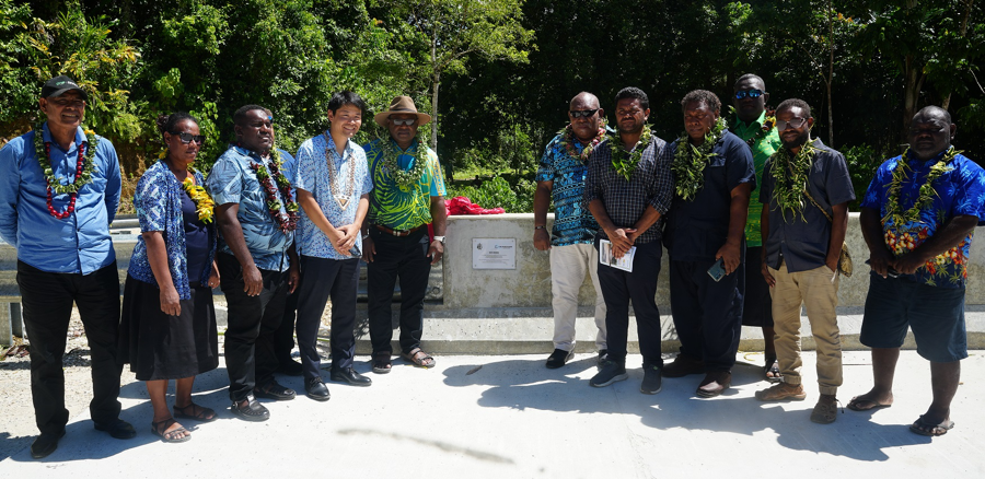 Three new bridges officially commissioned in Malaita