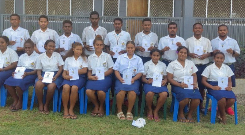 Bishop Norman Palmer School inducted 2025 prefects