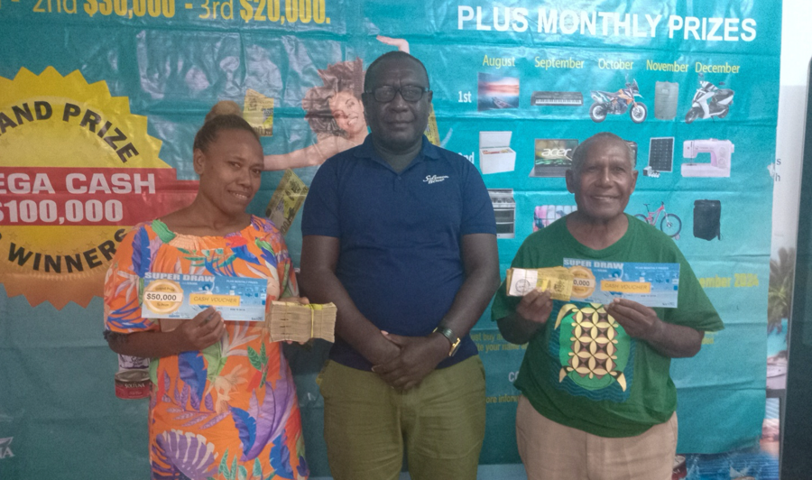 Soltuna hands over mega cash prizes to winners